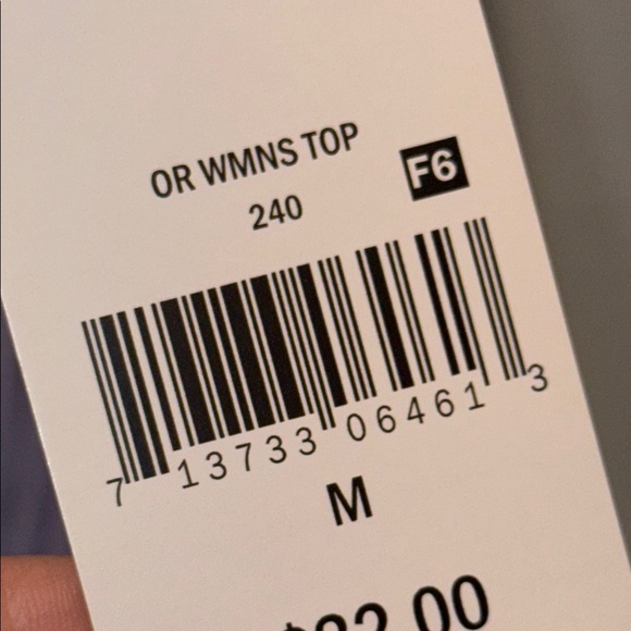 Ophelia Roe Medium Sheer Lavender Striped Sleeveless Top - Picture 6 of 9